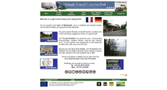 Desktop Screenshot of caravanparksireland.com